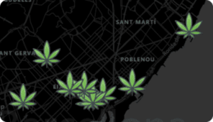 Cannabis Map Barcelona